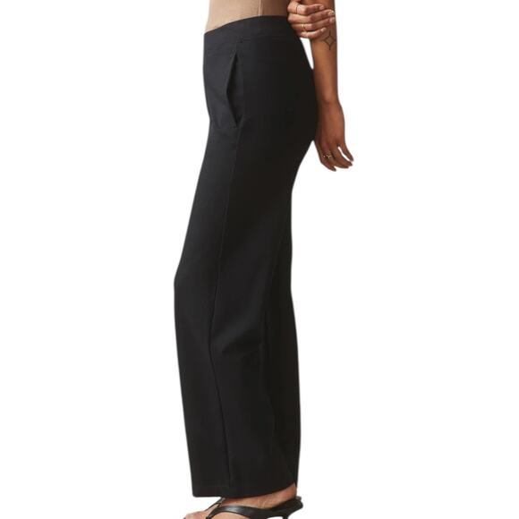 NWOT American Giant Ponte Straight Pants Women’s Size Large Black - Picture 3 of 9